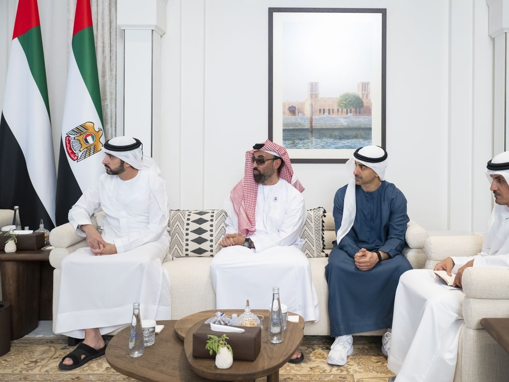 UAE President receives Prince Khalid bin Salman